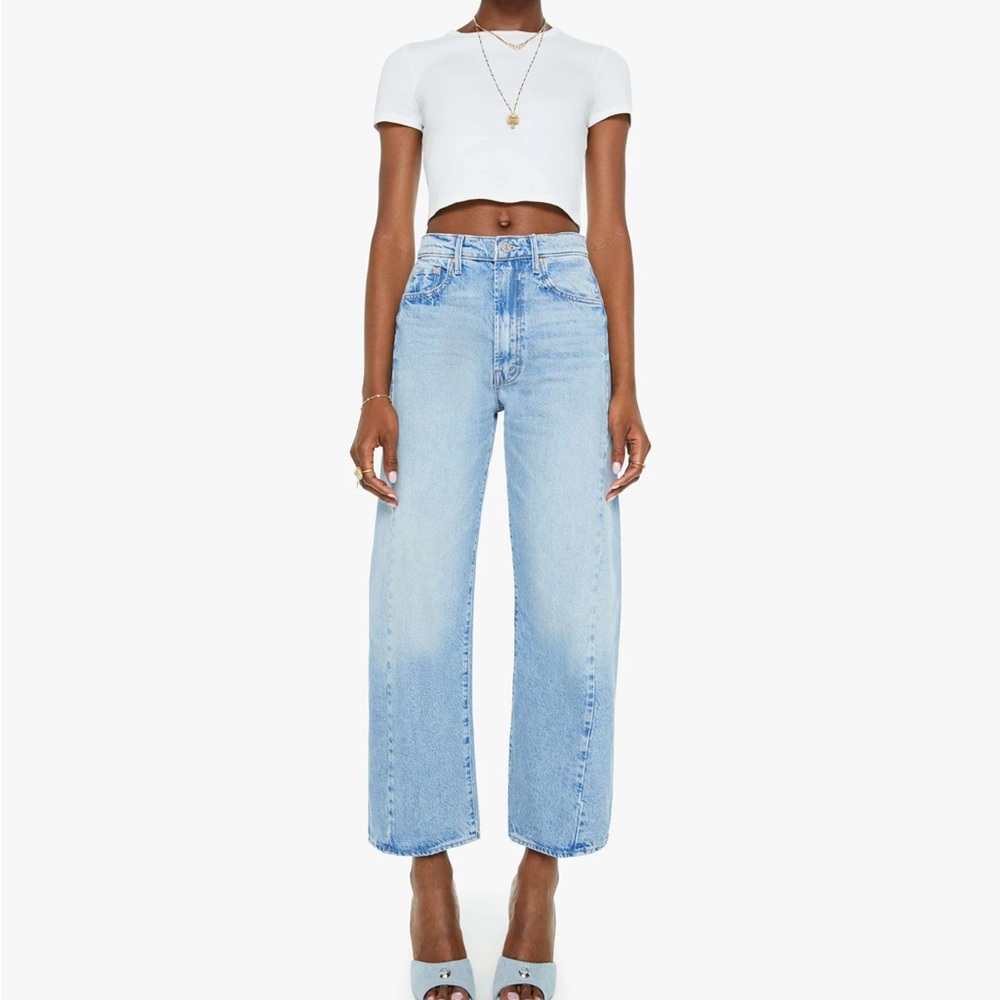MOTHER half pipe ankle jeans